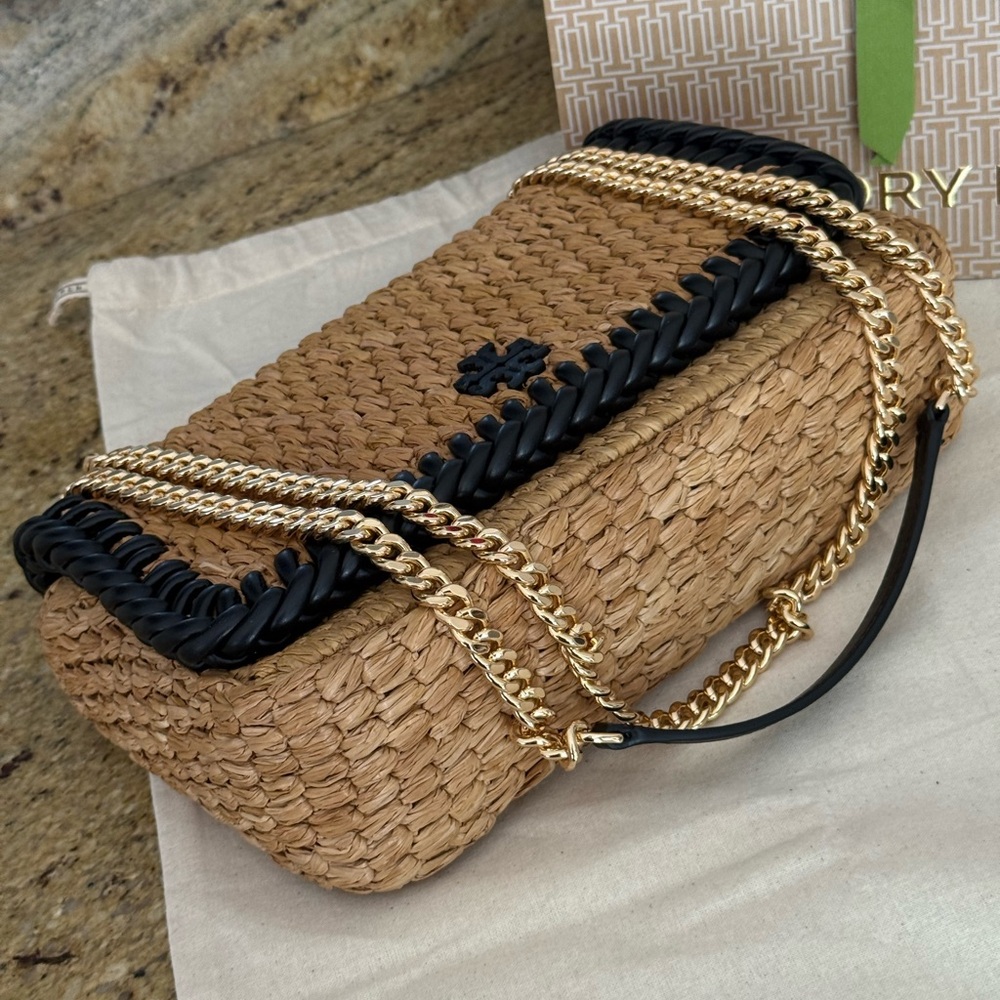 Tory Burch Tan and Black Shoulder Bag - Picture 2 of 9